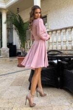 Sukienka Model 295-20 Dirty Pink - Bicotone -3