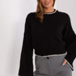 Sweter Damski Model TO-SW-035.09 Black - Factory Price -1