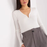 Bluzka Model RV-BZ-9206.45P Ecru - BFG -1