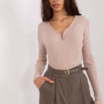 Bluzka Model RV-BZ-9206.20 Beige - BFG -1