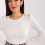 Bluzka Model RV-BZ-9204.12P Ecru - BFG -1