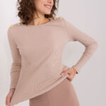 Bluzka Model RV-BZ-9204.40X Beige - BFG -1