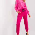 Spodnie Komplet Model DHJ-KMPL-8328.86 Fuksja - Italy Moda -1