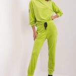 Spodnie Komplet Model DHJ-KMPL-8328.86 Limonka - Italy Moda -1