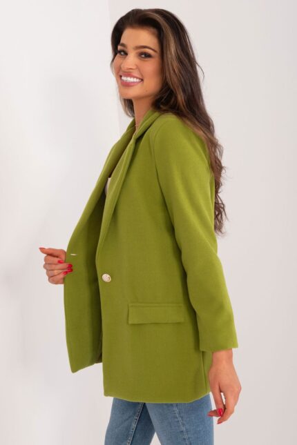 Marynarka Model DHJ-MA-18598.12X Oliwka - Italy Moda -1