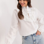 Bluzka Model LK-KS-509556.34 White - Lakerta -1