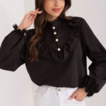 Bluzka Model LK-KS-509556.34 Black - Lakerta -1