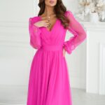 Sukienka Model 269-17 Pink Neon - Bicotone -1