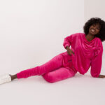 Spodnie Komplet Model DHJ-KMPL-8831.14X Fuksja - Italy Moda -1