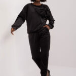 Spodnie Komplet Model DHJ-KMPL-8831.14X Black - Italy Moda -1