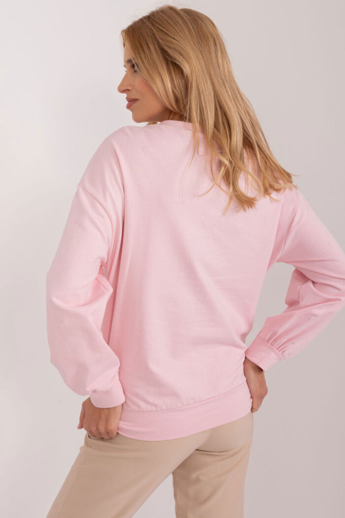 Bluza Damska Model DHJ-BZ-8856.39 Light Pink - Italy Moda -3