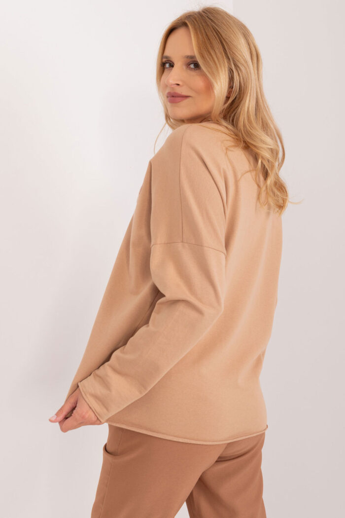 Bluzka Model DHJ-BZ-6679.22 Beige - Italy Moda -3