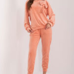 Spodnie Komplet Model DHJ-KMPL-8870.59 Brzoskwinia - Italy Moda -1