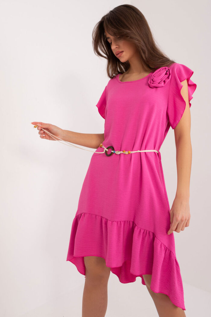 Sukienka Model DHJ-SK-8921.21 Dark Pink - Italy Moda -1