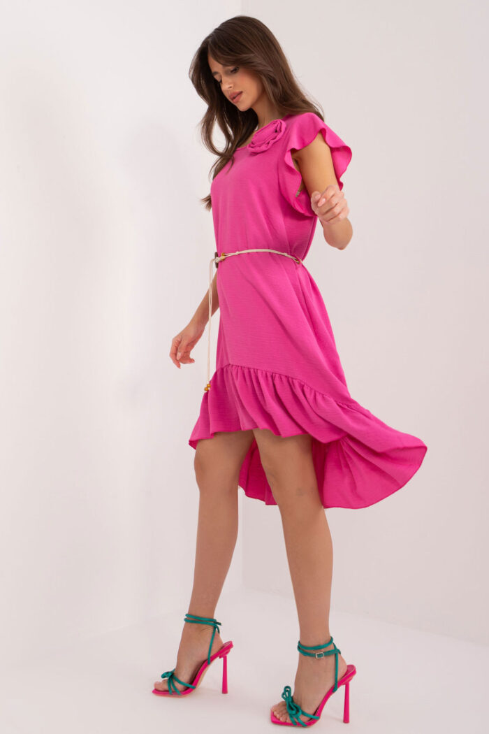 Sukienka Model DHJ-SK-8921.21 Dark Pink - Italy Moda -3