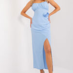 Sukienka Model DHJ-SK-18992.16X Light Blue - Italy Moda -1