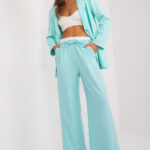 Spodnie Damskie Model DHJ-SP-A7327TR.28 Mint - Italy Moda -1