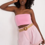 Szorty Damskie Model DHJ-SN-5536.34X Light Pink - Italy Moda -1