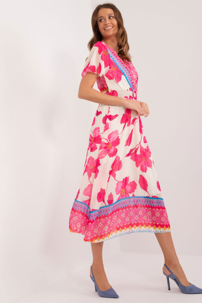 Sukienka Model DHJ-SK-11331-5.19 Dark Pink - Italy Moda -2