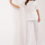 Spodnie Komplet Model LK-KMPL-509679.01X White - Lakerta -1
