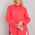 Koszula Damska Model EM-KS-001.46 Coral - Ex Moda -1
