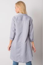 Koszula Damska Model EM-KS-556-1.11 Grey - Ex Moda -3