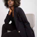 Marynarka Model DHJ-MA-15556.22X Black - Italy Moda -1