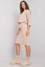 Spódnica Komplet Model EM-KMPL-621.21P Beige - Ex Moda -3