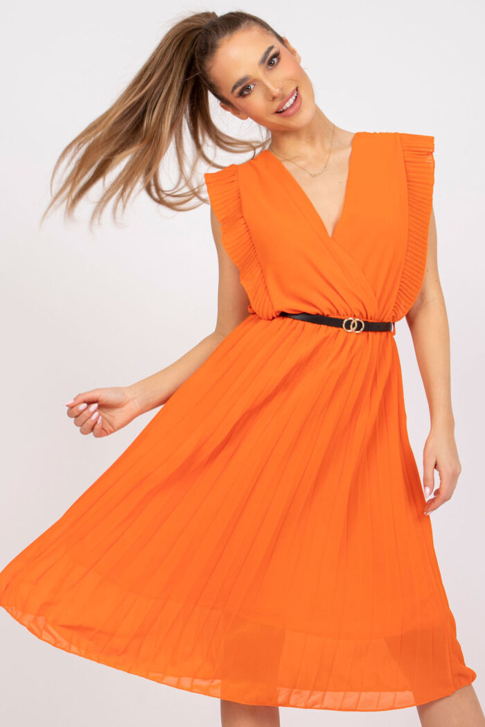 Sukienka Model DHJ-SK-N13198-1.22 Orange - Italy Moda -1