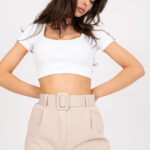 Szorty Damskie Model DHJ-SN-15776.01P Beige - Italy Moda -1