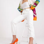 Spodnie Damskie Model DHJ-SP-15832.64 White - Italy Moda -1