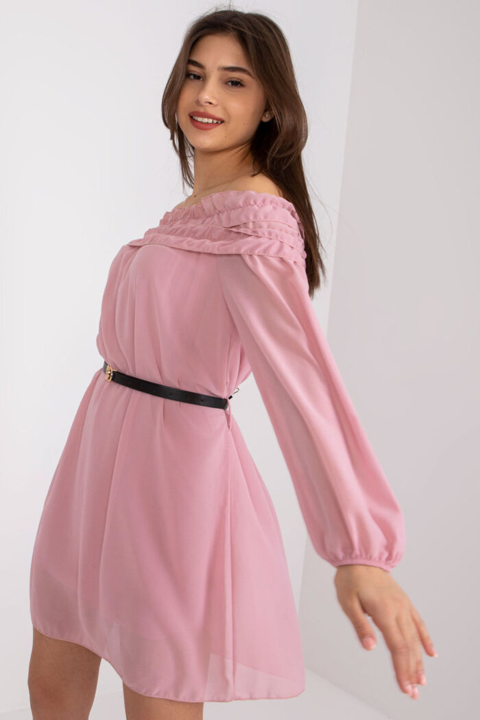 Sukienka Model DHJ-SK-6831.36 Light Pink - Italy Moda -1