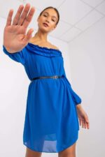 Sukienka Model DHJ-SK-6831.36 Dark Blue - Italy Moda -1