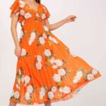 Sukienka Model DHJ-SK-15722.67P Orange - Italy Moda -1