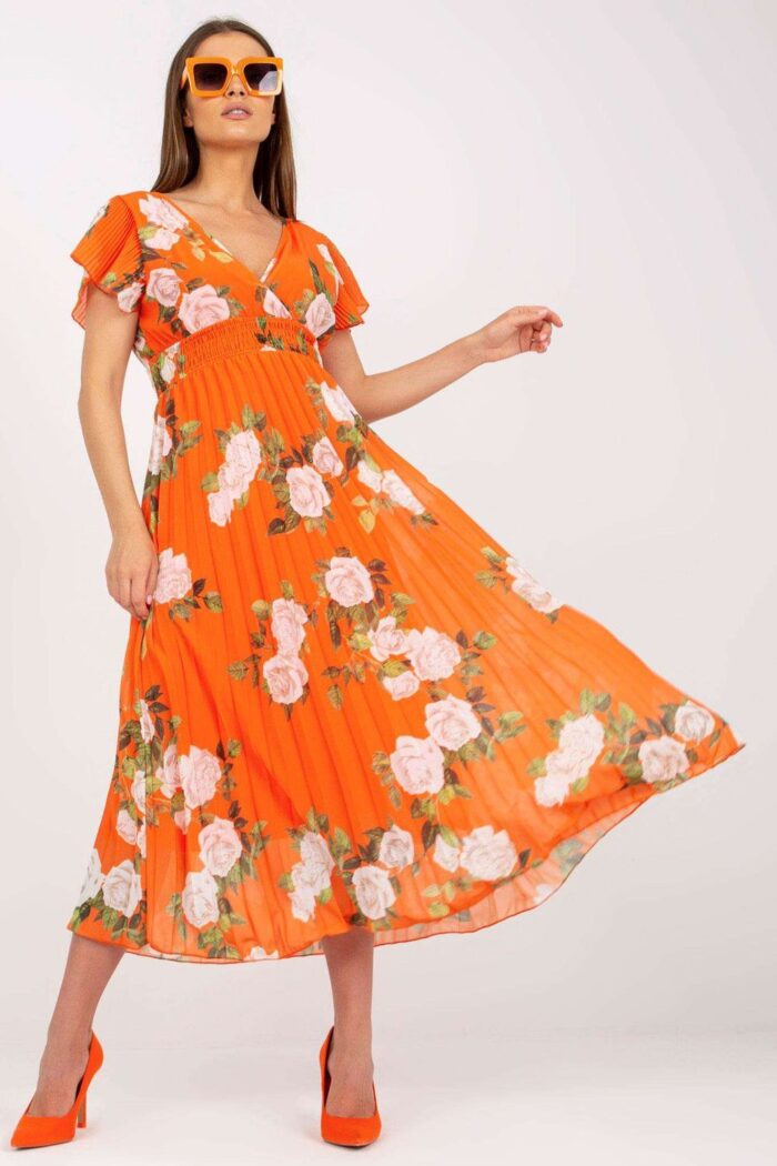 Sukienka Model DHJ-SK-15722.67P Orange - Italy Moda -1