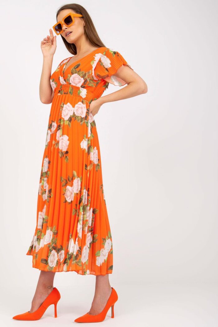 Sukienka Model DHJ-SK-15722.67P Orange - Italy Moda -2