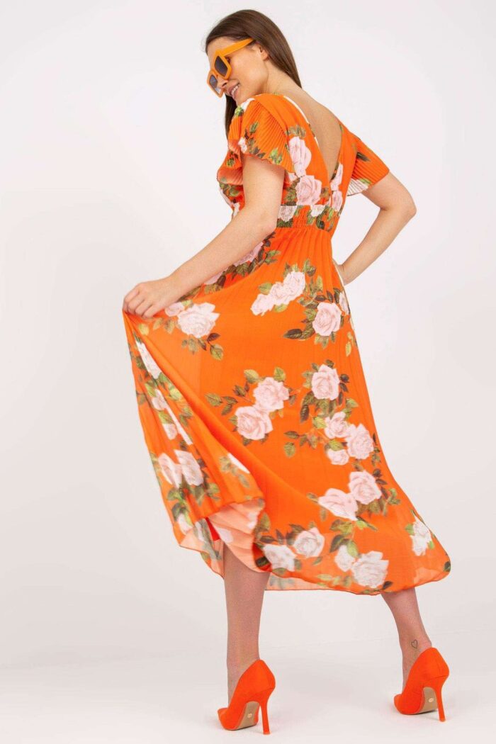 Sukienka Model DHJ-SK-15722.67P Orange - Italy Moda -3