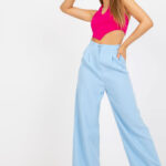 Spodnie Damskie Model BR-SP-235.72 Light Blue - Xsapienza -1