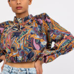 Bluzka Model DHJ-BZ-15170.39 Navy - Italy Moda -1