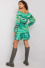 Sukienka Model DHJ-SK-15015-1.48P Green - Italy Moda -3