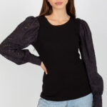 Bluzka Model TW-BZ-OB-046.62P Black - Och Bella -1