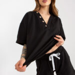 Spodnie Komplet Model EM-KMPL-743.27X Black - Ex Moda -1