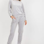 Spodnie Komplet Model WN-KMPL-1908.15X Light Grey - Rue Paris -1