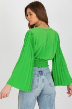 Bluzka Model DHJ-BZ-16503.30X Light Green - Italy Moda -3