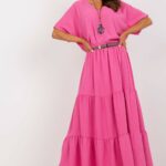 Spódnica Model DHJ-SD-8367.09 Dark Pink - Italy Moda -1