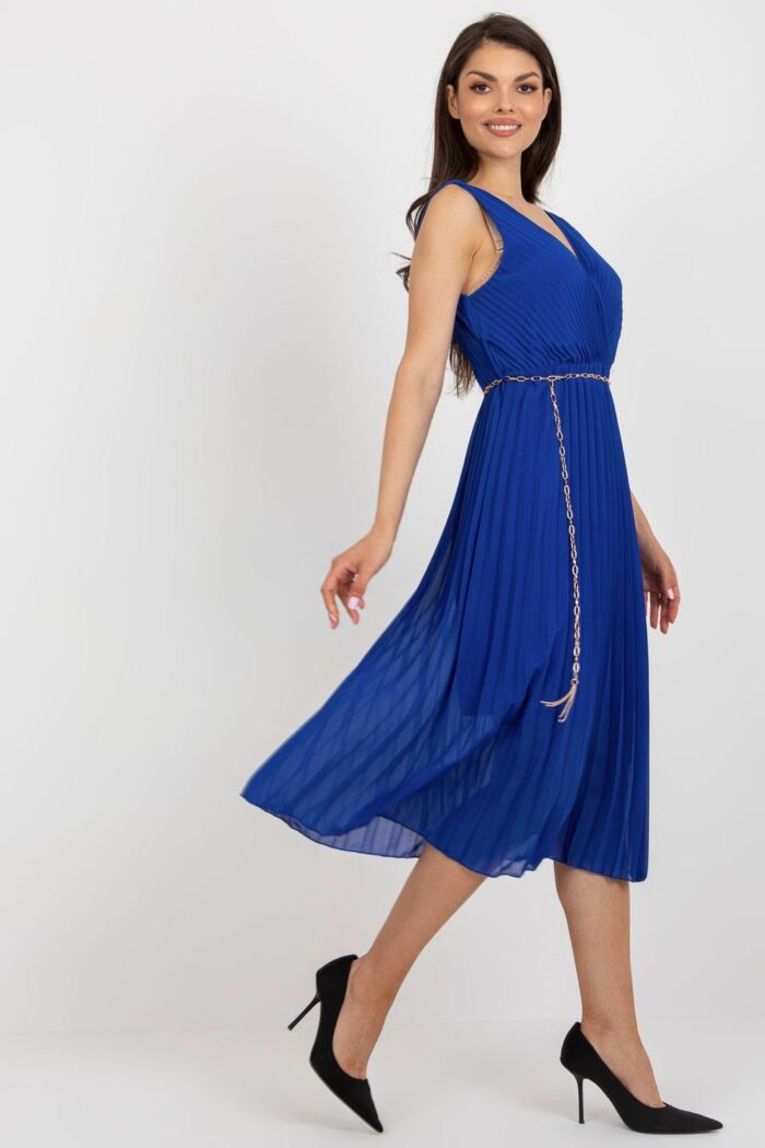 Sukienka Model DHJ-SK-13168.21X Cobalt - Italy Moda -2