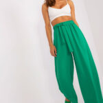 Spodnie Damskie Model TW-SP-BI-2086.24P Green - Och Bella -1