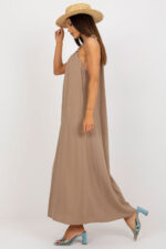 Sukienka Model TW-SK-BE-203D.38P Dark Beige - Och Bella -2