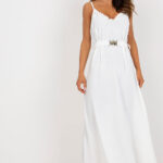 Sukienka Model TW-SK-BI-1458.85 Ecru - Och Bella -1