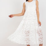 Sukienka Model TW-SK-BI-8246.37X White - Och Bella -1